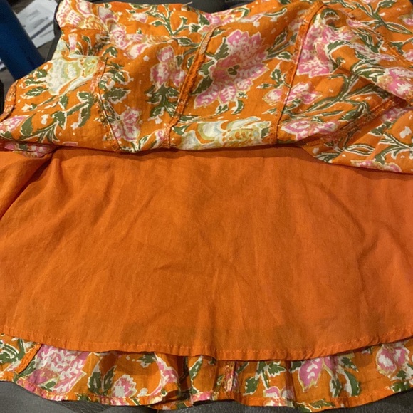 🧡GUC Free People *Final Reduction* End Of The Island Godet Mini Skirt. - Picture 4 of 9